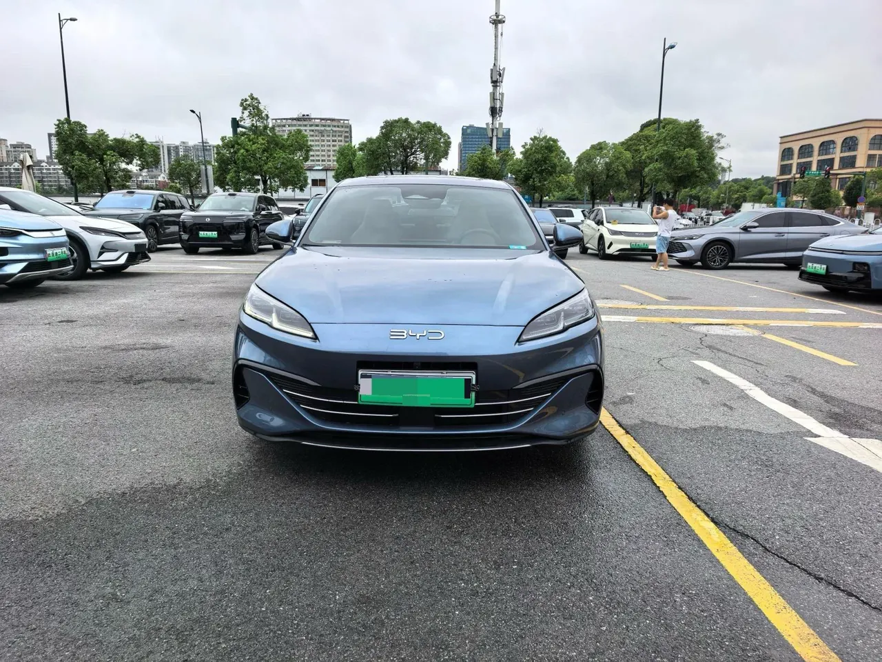 BYD 2024 seals 06 DM-i 1.5 stepless 120KM exclusive automatic gear 2