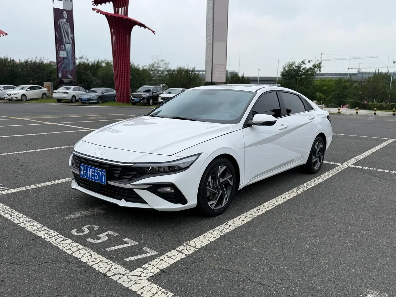 Hyundai 2023 Elantra-sedan 1.5 stepless GLX elite automatic gear - View 1