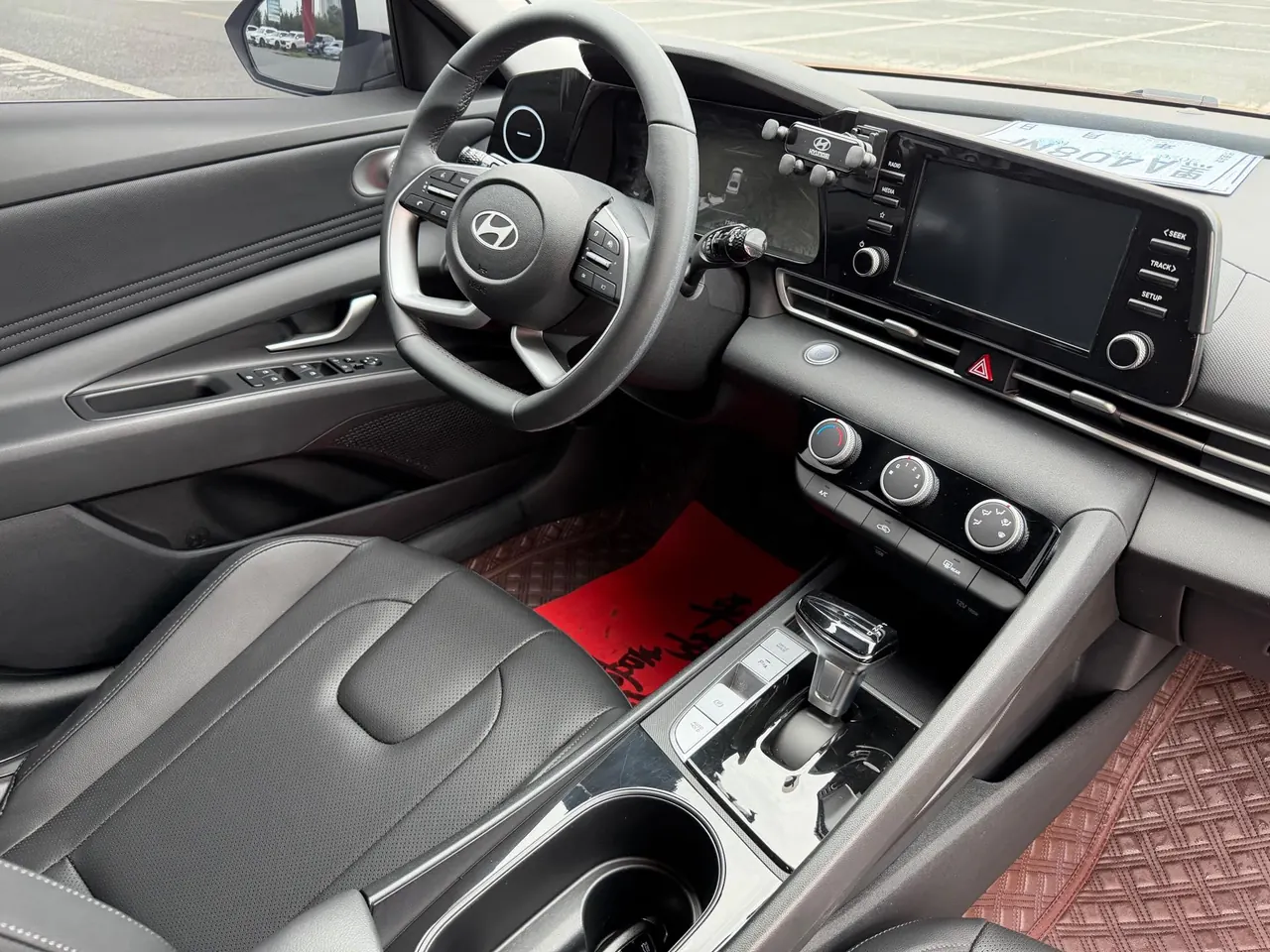 Hyundai 2023 Elantra-sedan 1.5 stepless GLX elite automatic gear 14