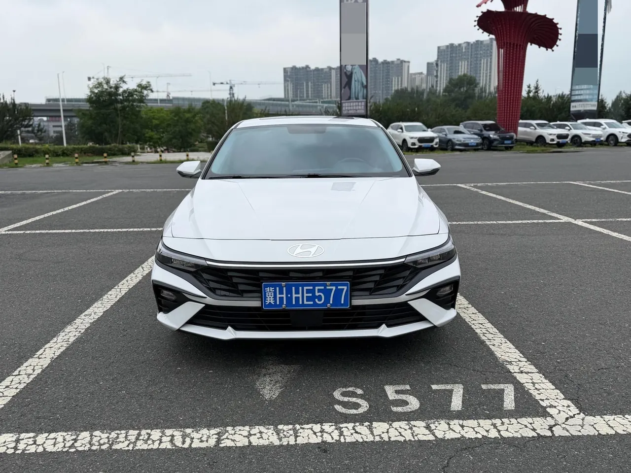 Hyundai 2023 Elantra-sedan 1.5 stepless GLX elite automatic gear 2