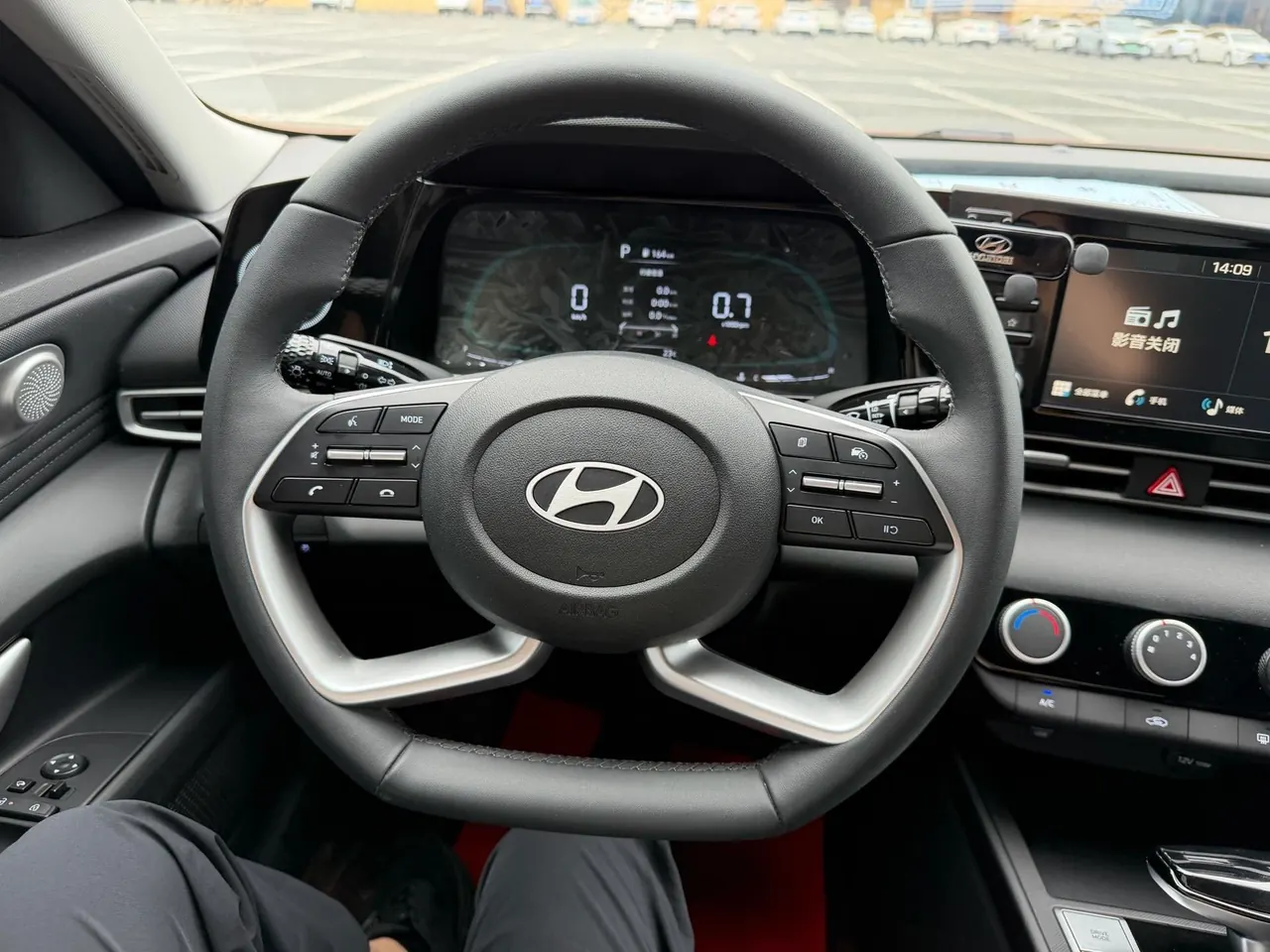 Hyundai 2023 Elantra-sedan 1.5 stepless GLX elite automatic gear 20