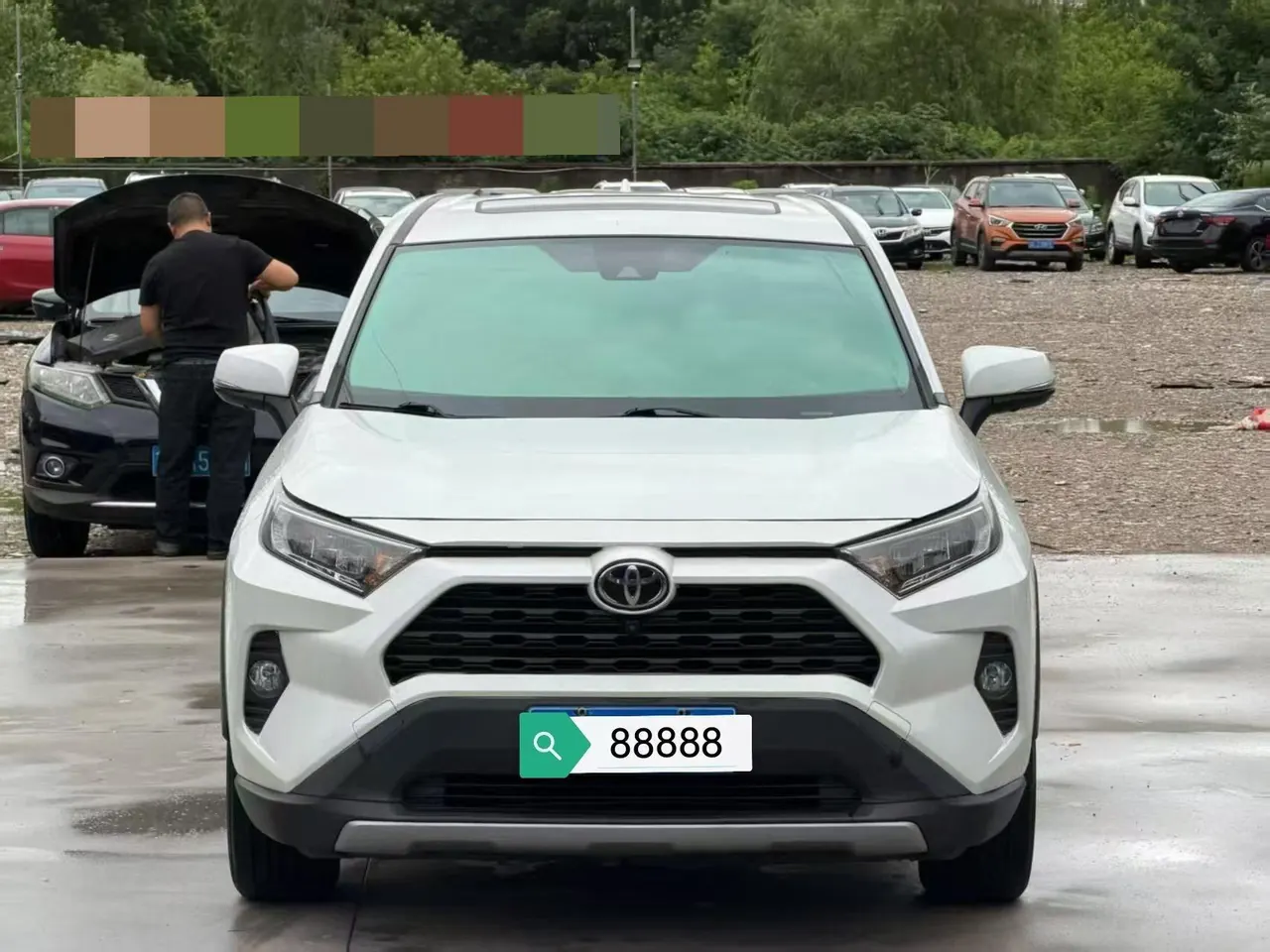 Toyota 2021 RAV4 Rongfeng 2.0 Stepless Four-wheel Drive Fashion PLUS Edition Automatic Gear 3