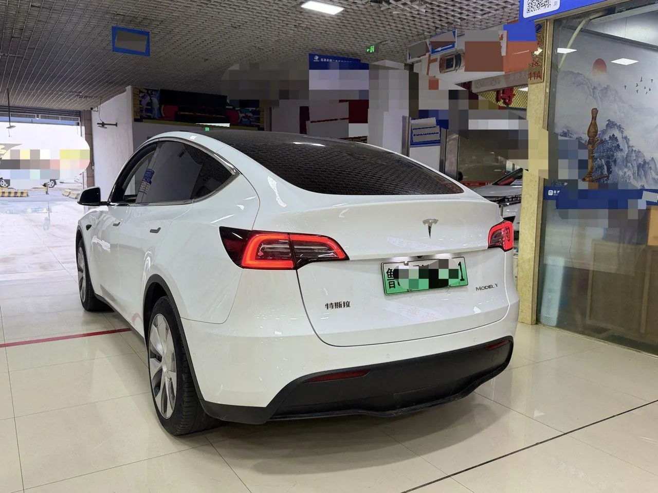 Tesla 2022 Model Y rear-wheel drive version automatic transmission 7