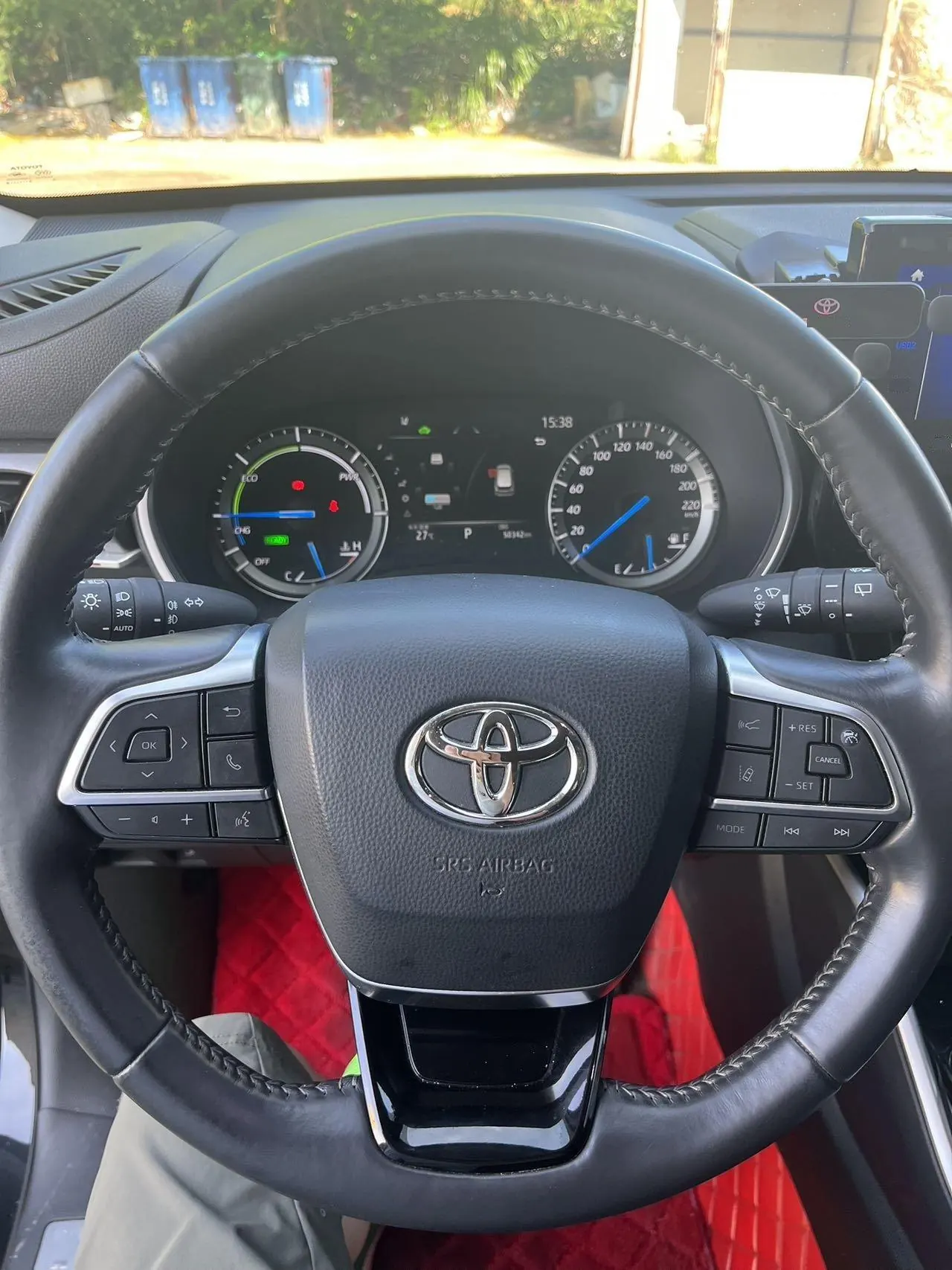 Toyota 2023 Highlander Dual Engine 2.5 Stepless Intelligent Electric Hybrid Four-wheel Drive Deluxe Edition 7-seat Automatic Transmission 8