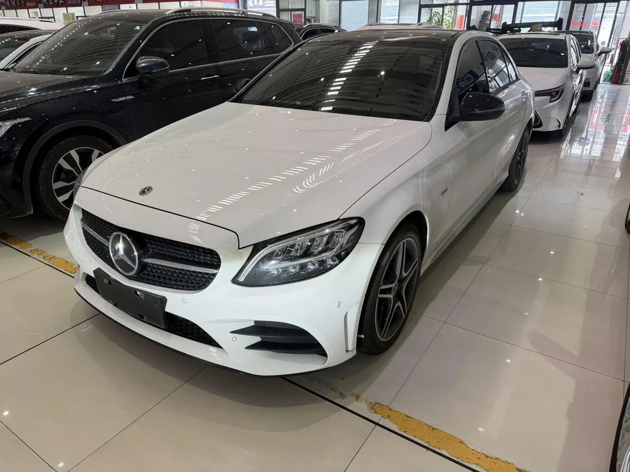 Open image lightbox: Mercedes Benz Class C 2021 C 260 L 48V 1.5T Sports Star Yao Zhen Tibetan Edition Automatic Gear