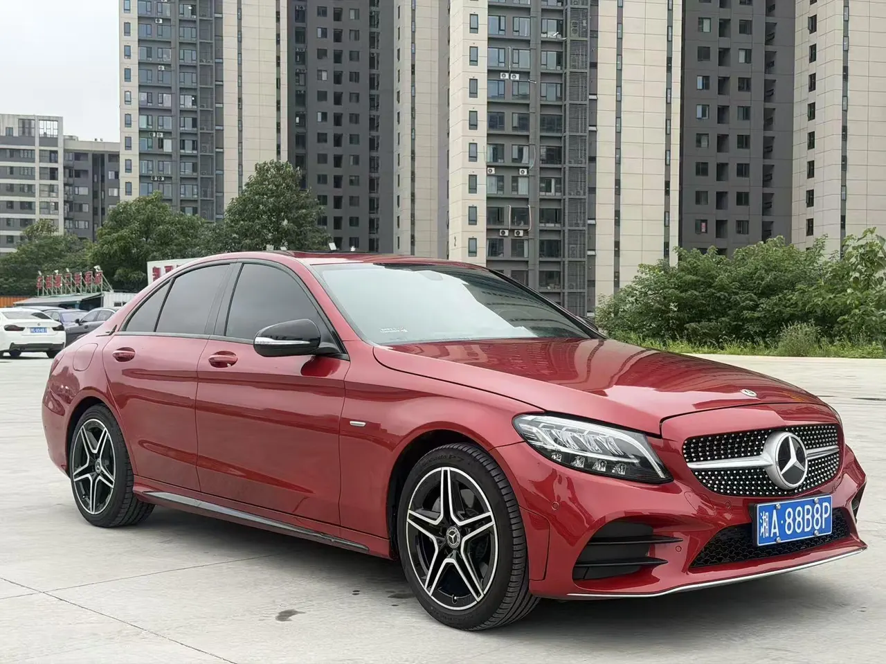 Open image lightbox: Mercedes Benz Class C 2021 C 260 48V 1.5T Star Yao Zhen Tibetan Edition Automatic Gear