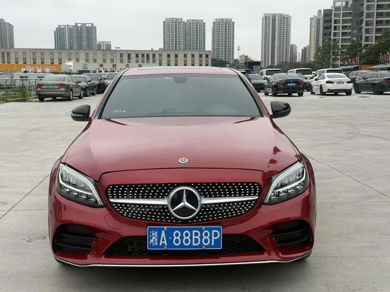 Mercedes Benz Class C 2021 C 260 48V 1.5T Star Yao Zhen Tibetan Edition Automatic Gear 2