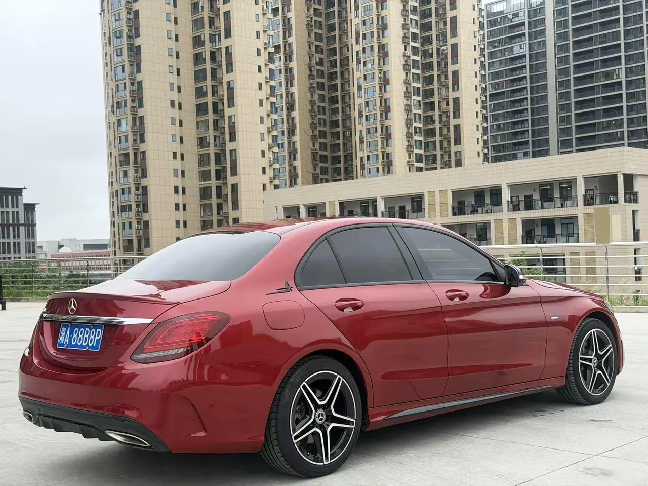 Mercedes Benz Class C 2021 C 260 48V 1.5T Star Yao Zhen Tibetan Edition Automatic Gear 6