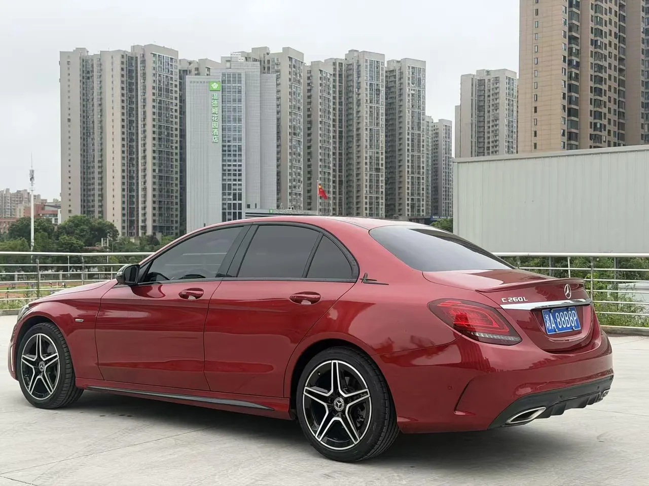 Mercedes Benz Class C 2021 C 260 48V 1.5T Star Yao Zhen Tibetan Edition Automatic Gear 8