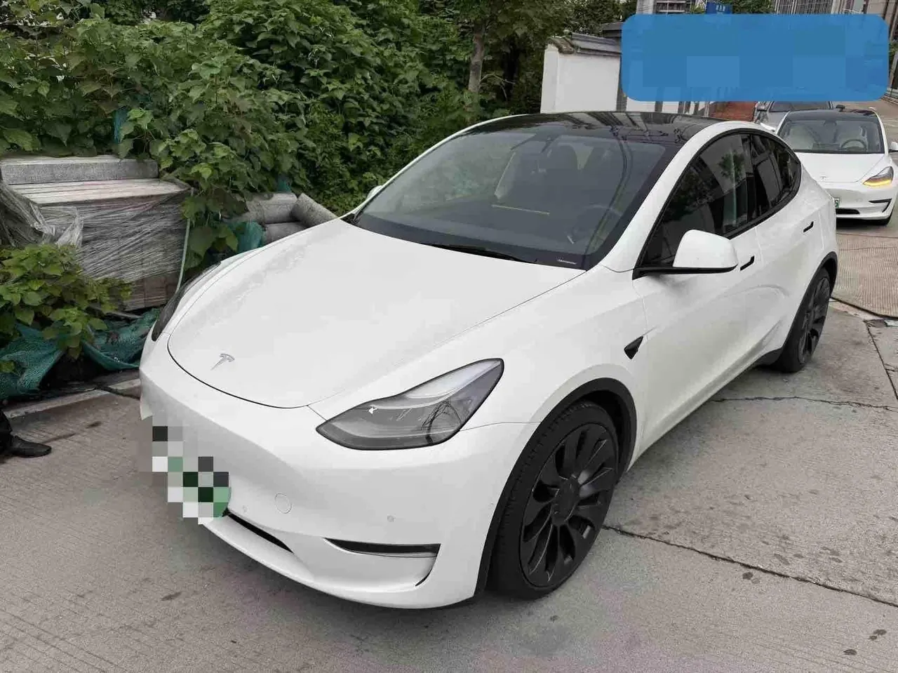 Tesla 2021 Model Y Performance high-performance all-wheel drive version automatic transmission - View 1