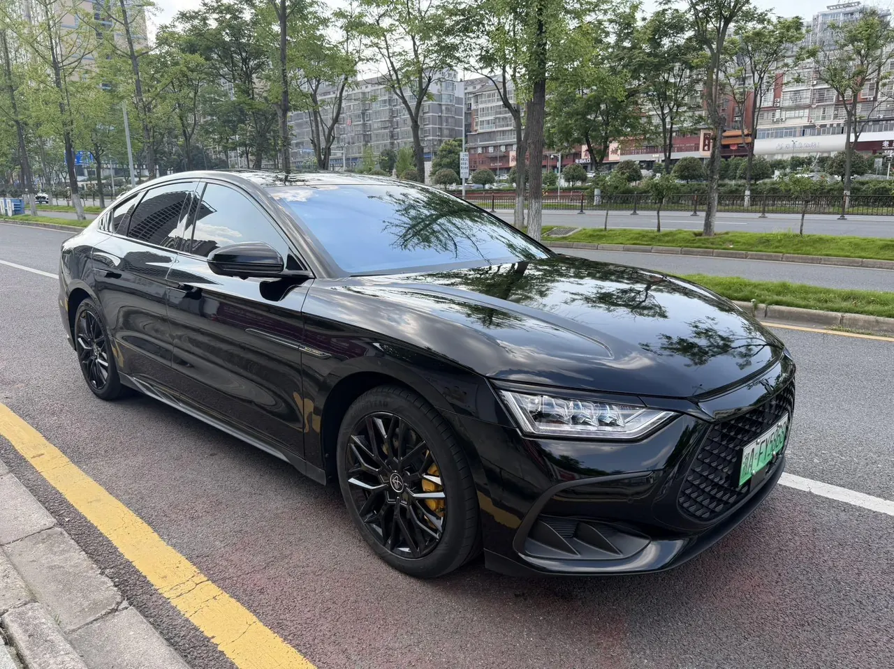 BYD 2023 Han DM-p 1.5T stepless ares version automatic gear 4
