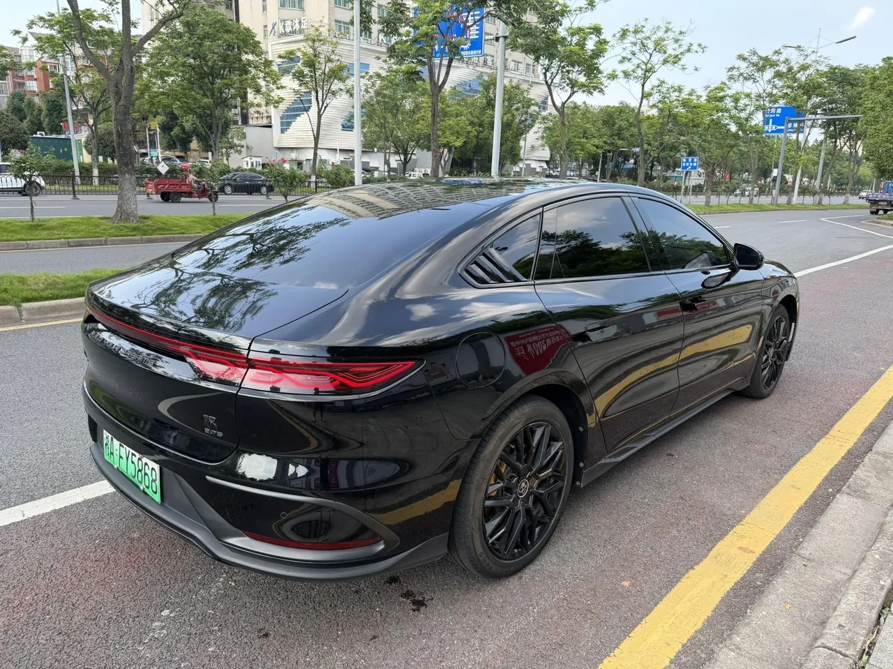 BYD 2023 Han DM-p 1.5T stepless ares version automatic gear 5