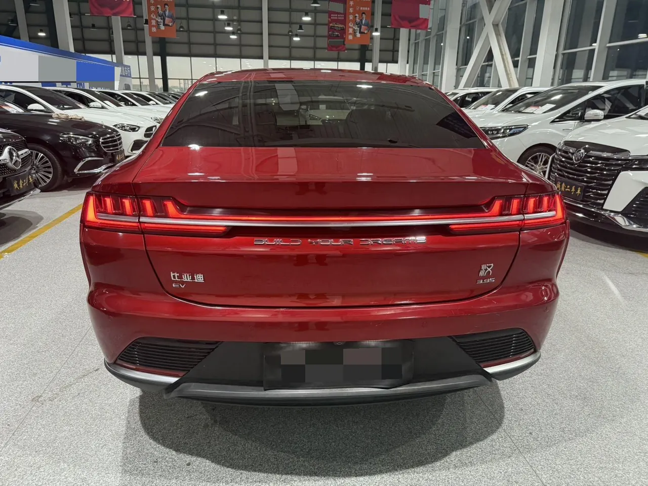 BYD 2020 Han four-wheel drive high-performance flagship automatic gear 5