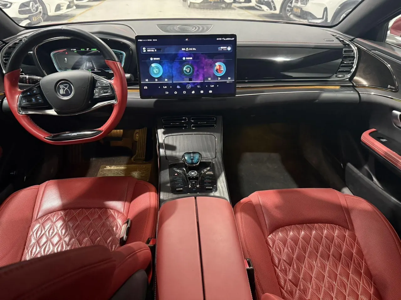 BYD 2020 Han four-wheel drive high-performance flagship automatic gear 8