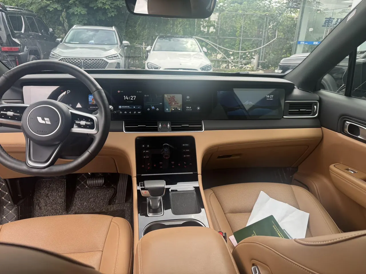 Li 2021 ONE 1.2T extended range 6-seat automatic gear 3