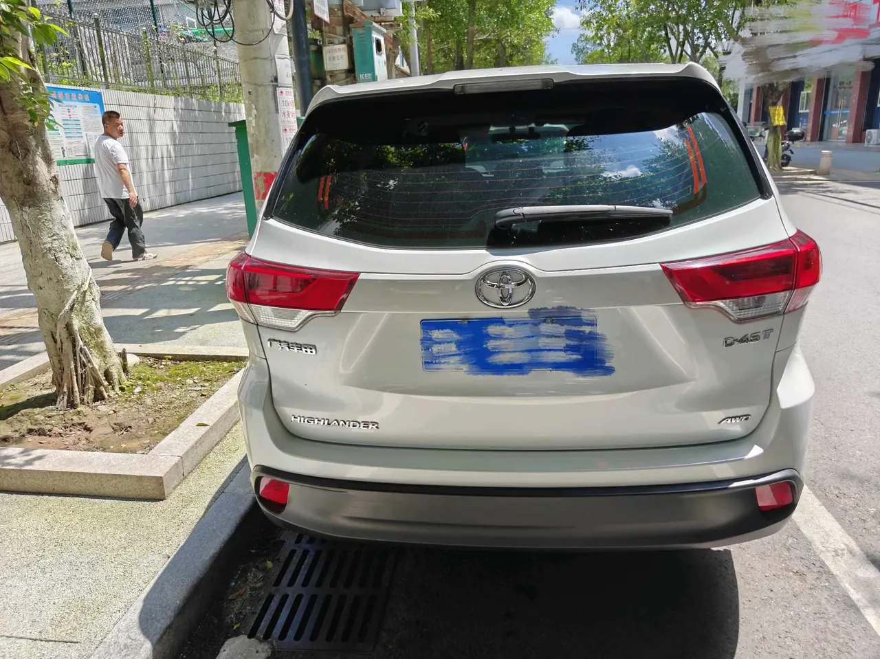 Toyota 2021 Highlander 2.0T 4-wheel drive Elite Edition 7-seat automatic gear 4