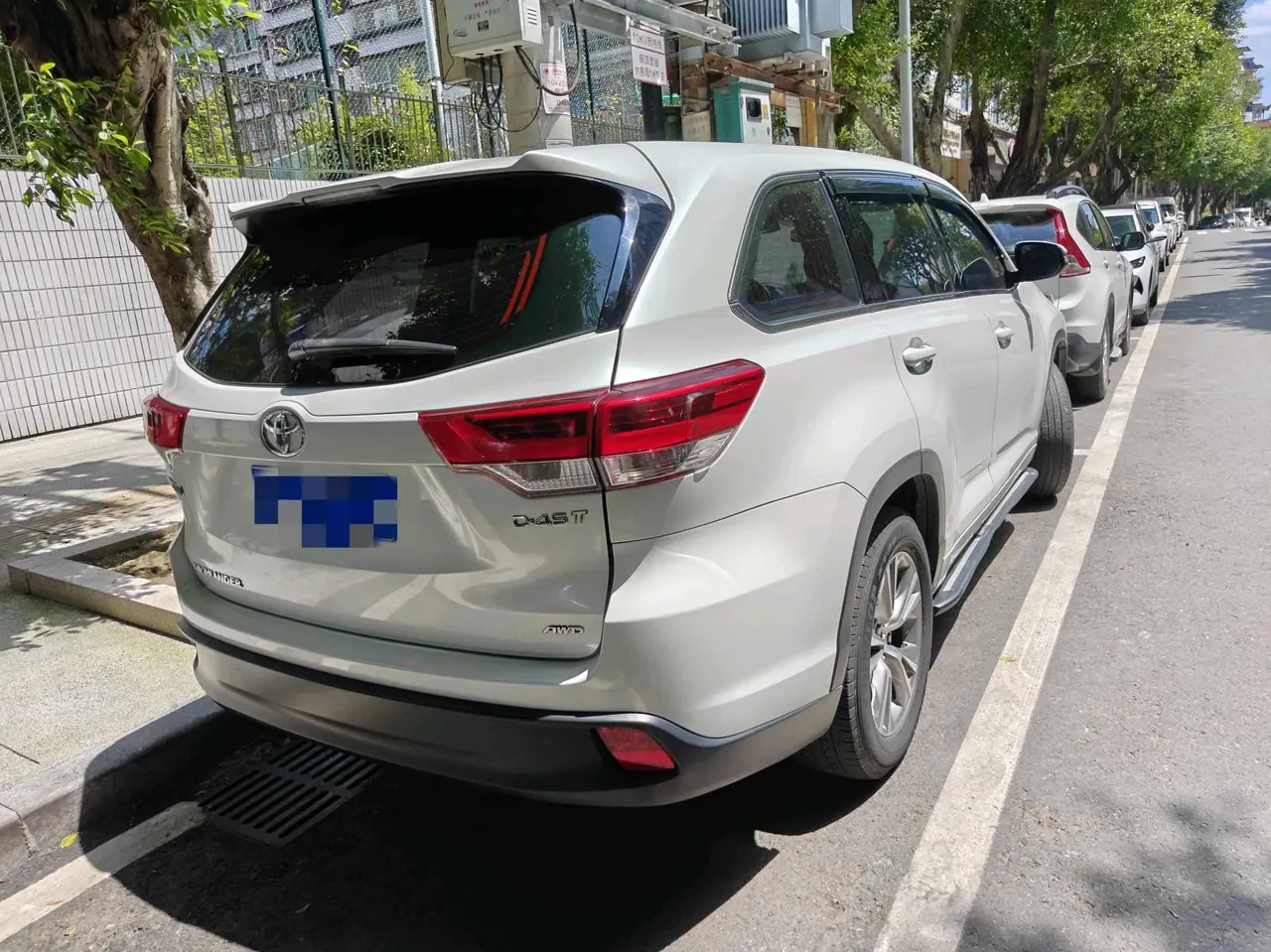 Toyota 2021 Highlander 2.0T 4-wheel drive Elite Edition 7-seat automatic gear 5