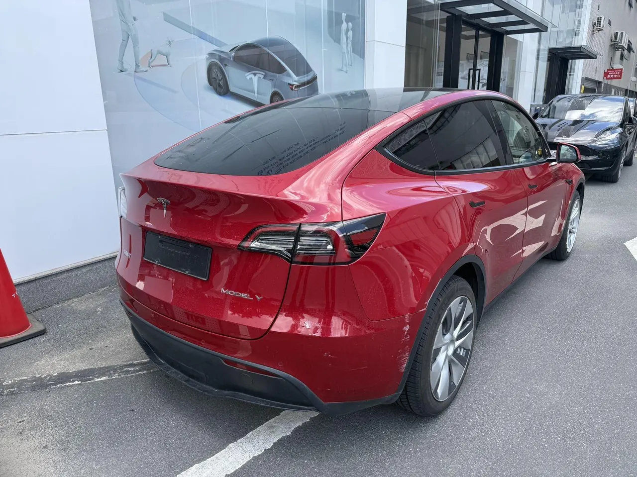 Tesla 2021 Model Y long endurance all-wheel drive version automatic transmission 4