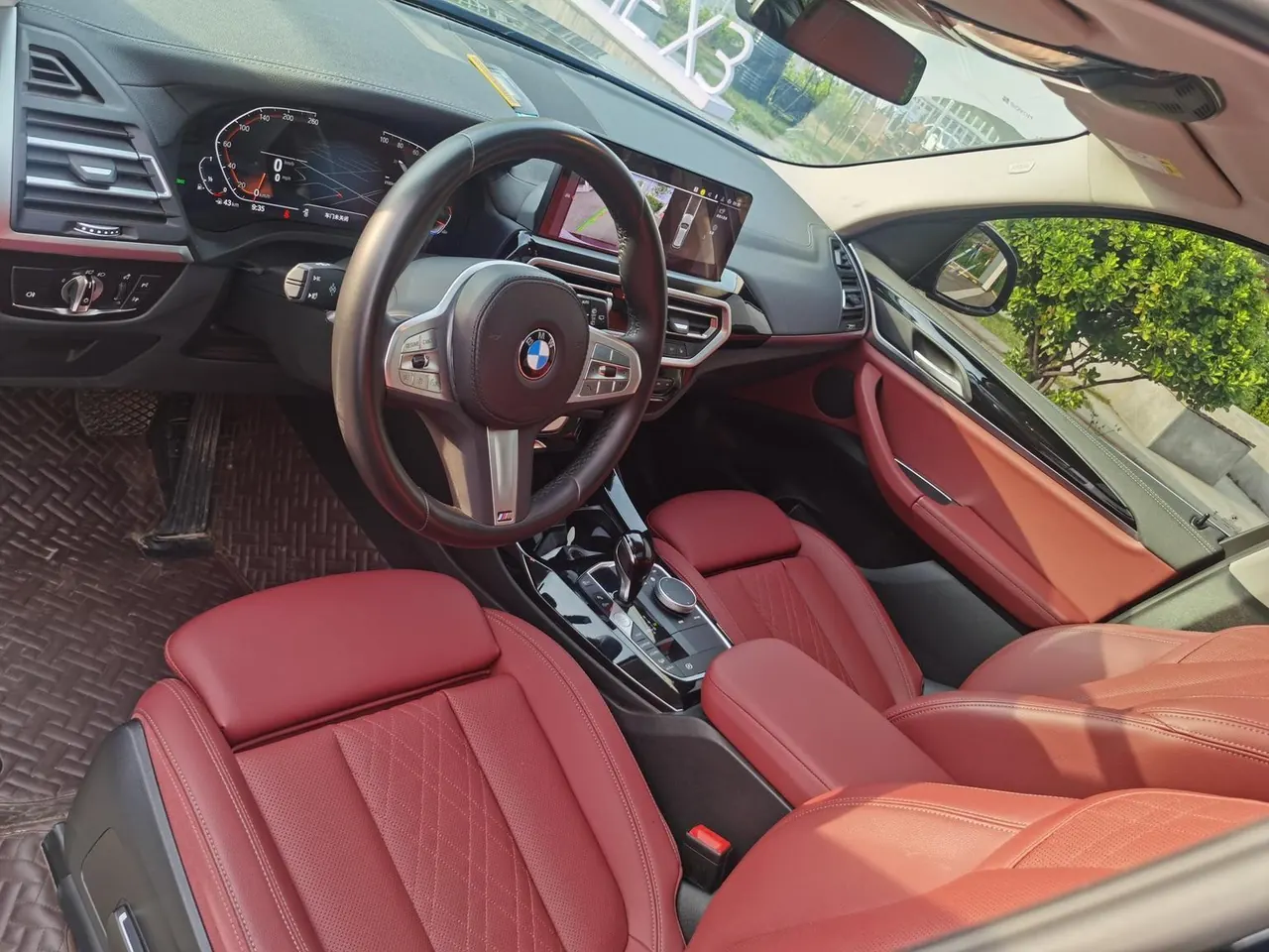 BMW 2023 X3 xDrive25i 2.0T M sports suit automatic gear 14