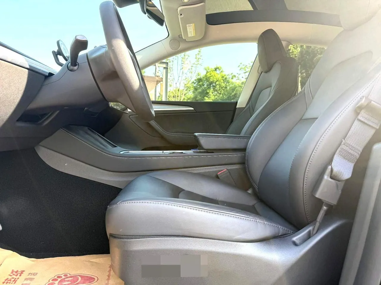 Tesla 2023 Model Y rear-wheel drive version automatic transmission 9