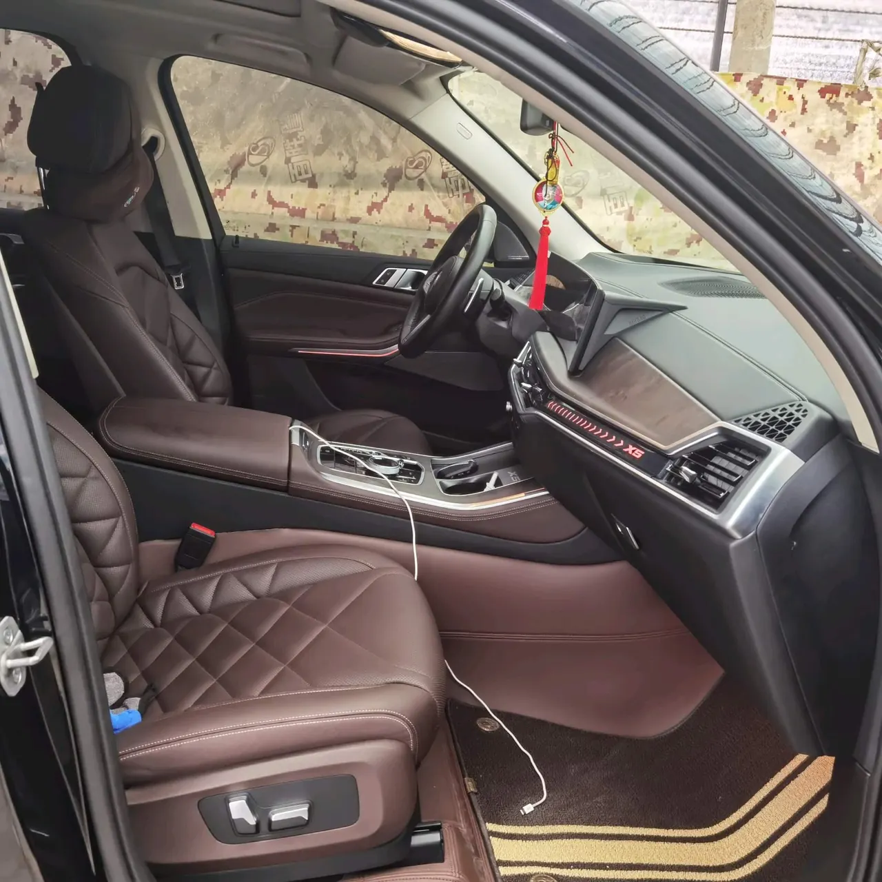 BMW 2023 X5 xDrive30Li 48V 2.0T exclusive m sports obsidian night suit automatic gear 5