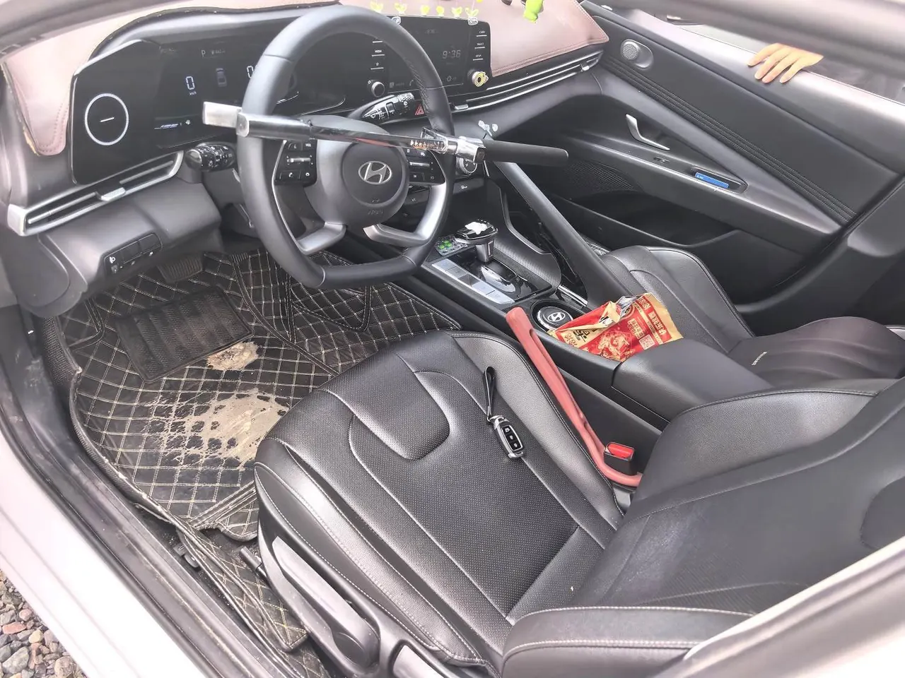 Hyundai 2023 Elantra-sedan 1.5 stepless GLX elite automatic gear 2