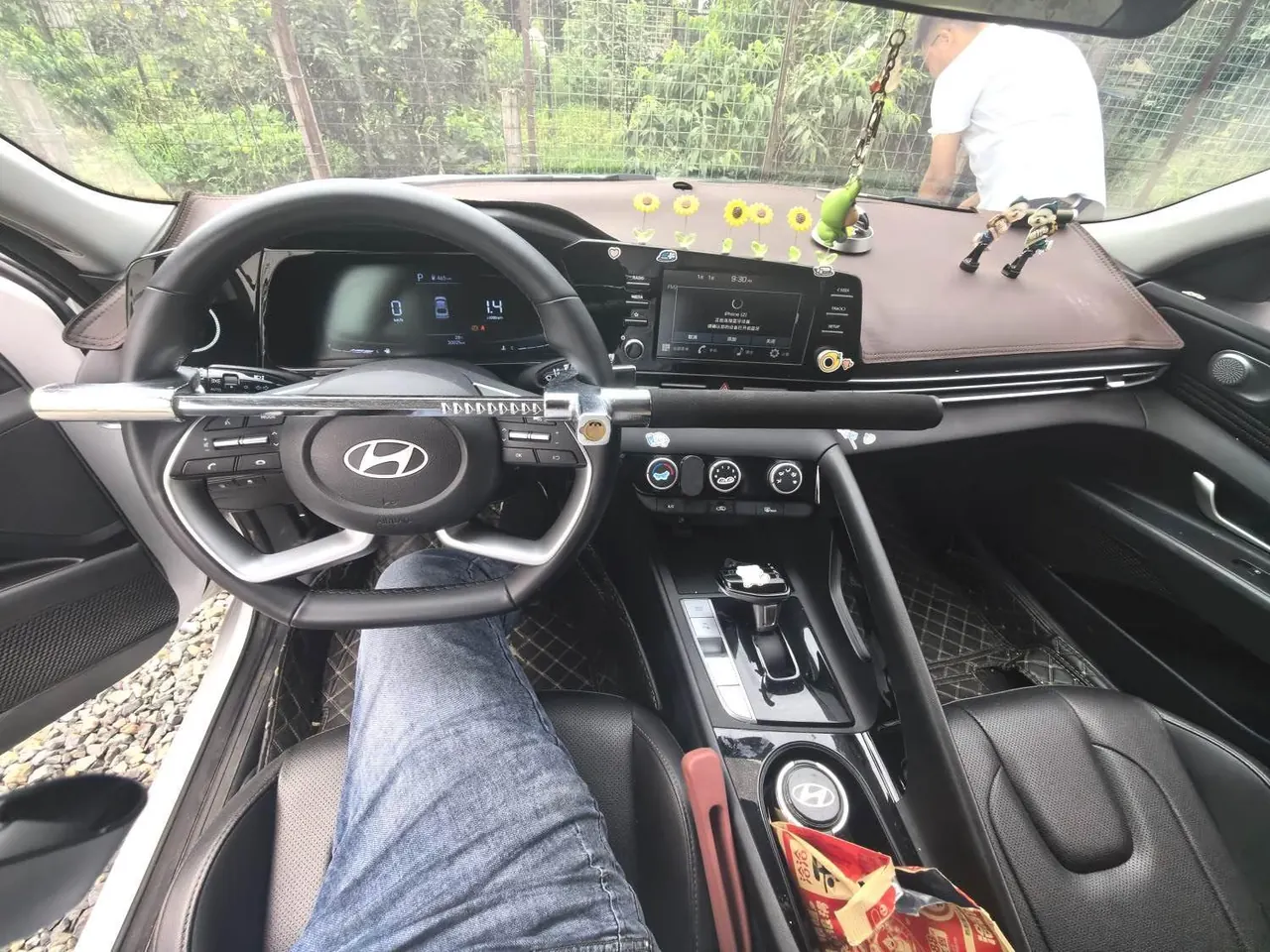 Hyundai 2023 Elantra-sedan 1.5 stepless GLX elite automatic gear 9