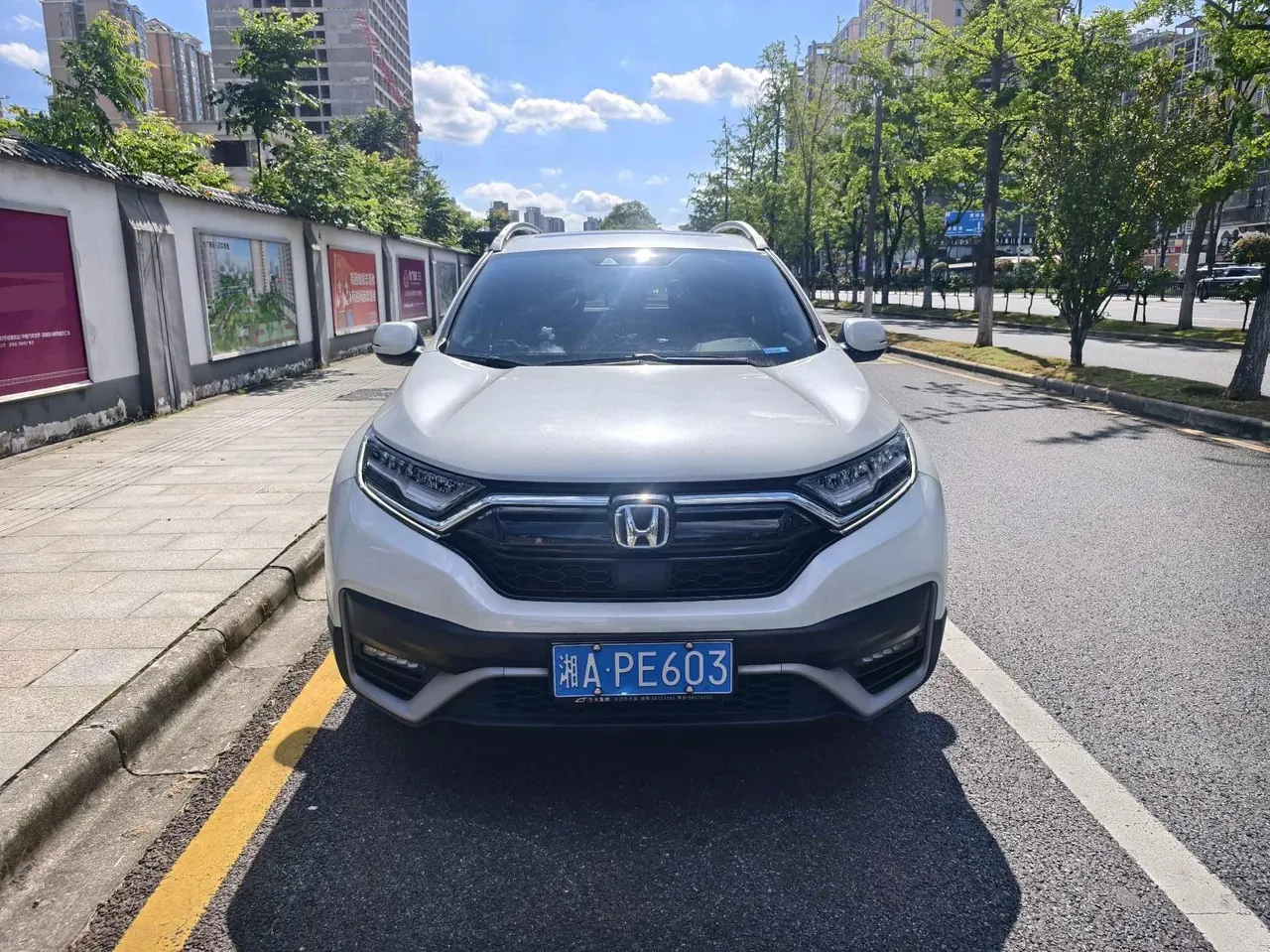 Honda 2021 CR-V hybrid 2.0 stepless two-wheel drive sharp and net speed version automatic transmission 2