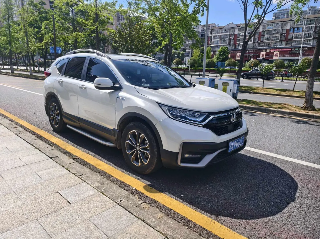 Honda 2021 CR-V hybrid 2.0 stepless two-wheel drive sharp and net speed version automatic transmission 3