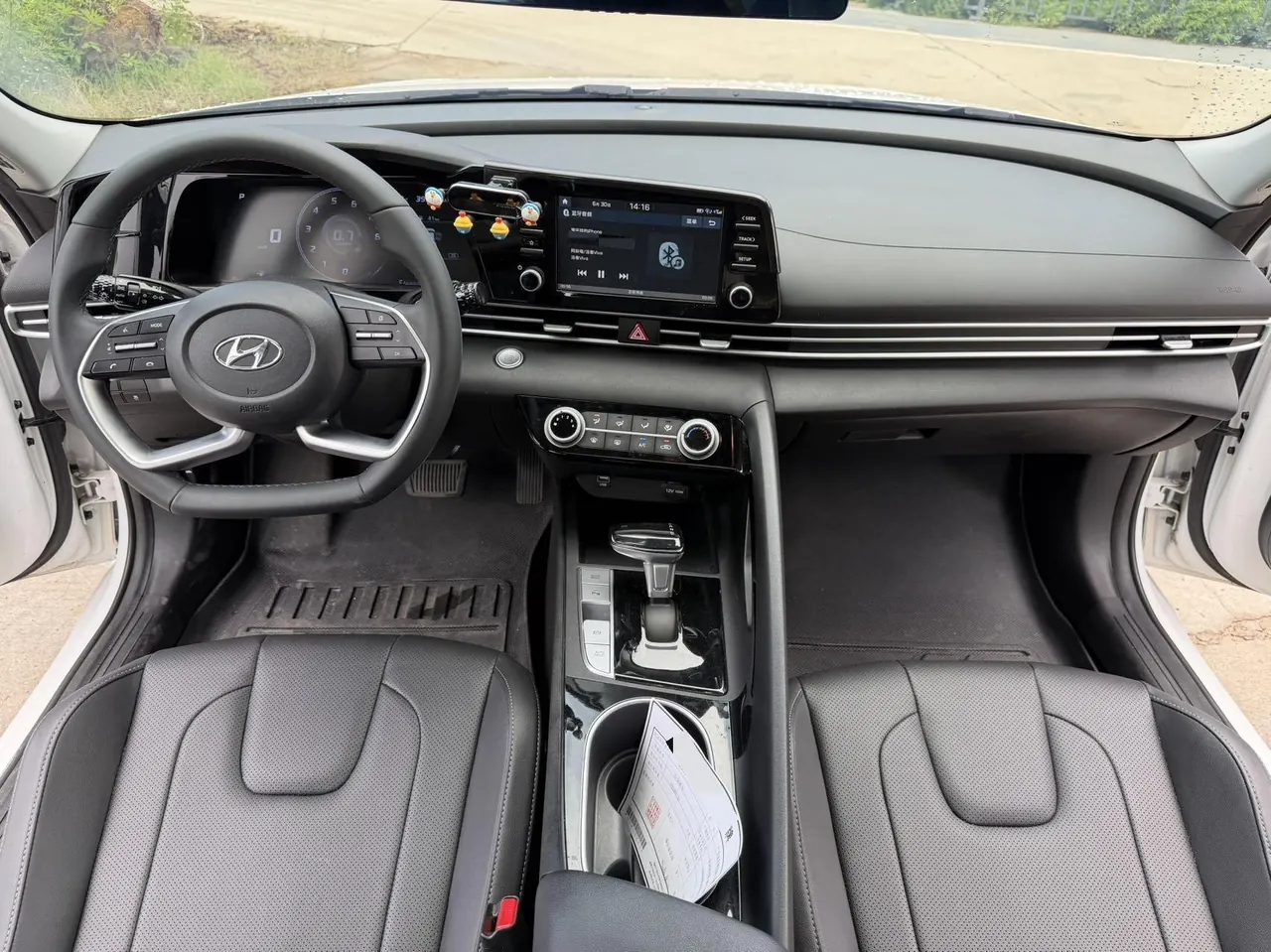 Hyundai 2023 Elantra -3-compartment 1.5 Stepless GLS Leading Edition Automatic Gear 9