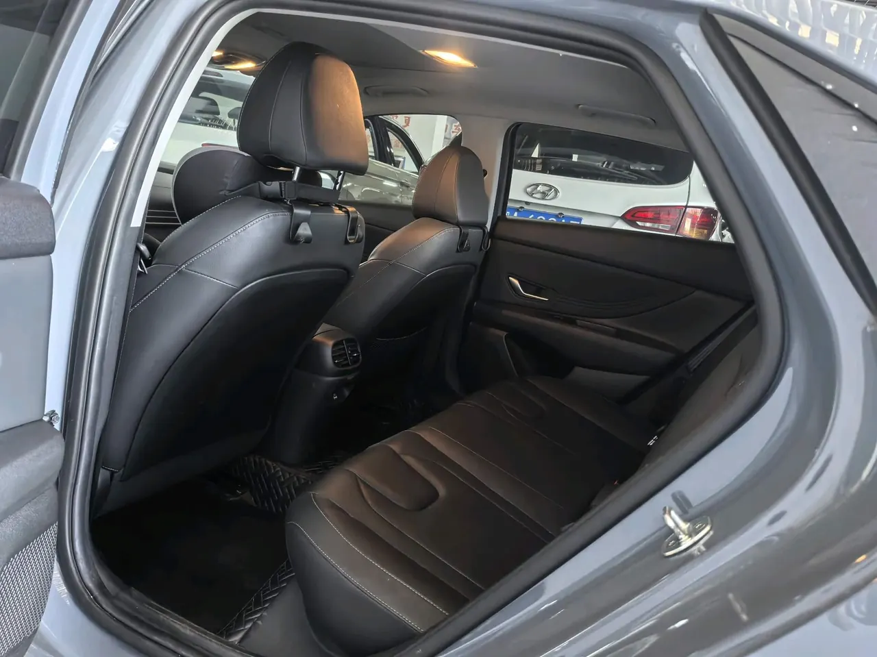 Hyundai 2023 Elantra-sedan 1.5 stepless GLX elite automatic gear 4