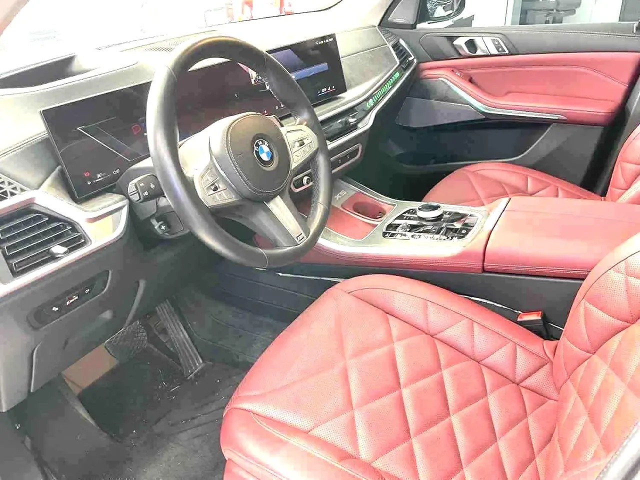 BMW 2023 X5 xDrive30Li 48V 2.0T exclusive m sports obsidian night suit automatic gear 5