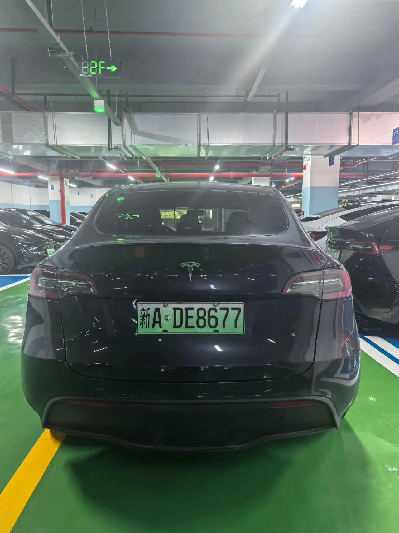 Tesla 2024 Model Y rear-wheel drive version automatic transmission 8