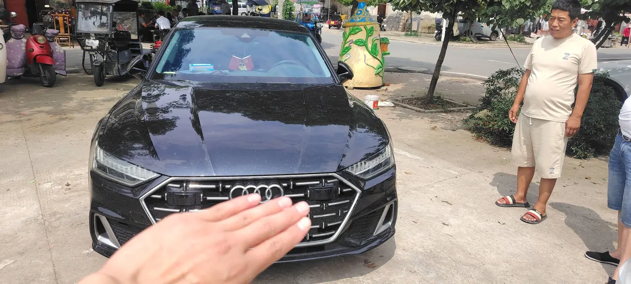 Audi 2024 A7L 2.0TFSI 45TFSI S-line Zhumeng Crystal Set Automatic Gear 8