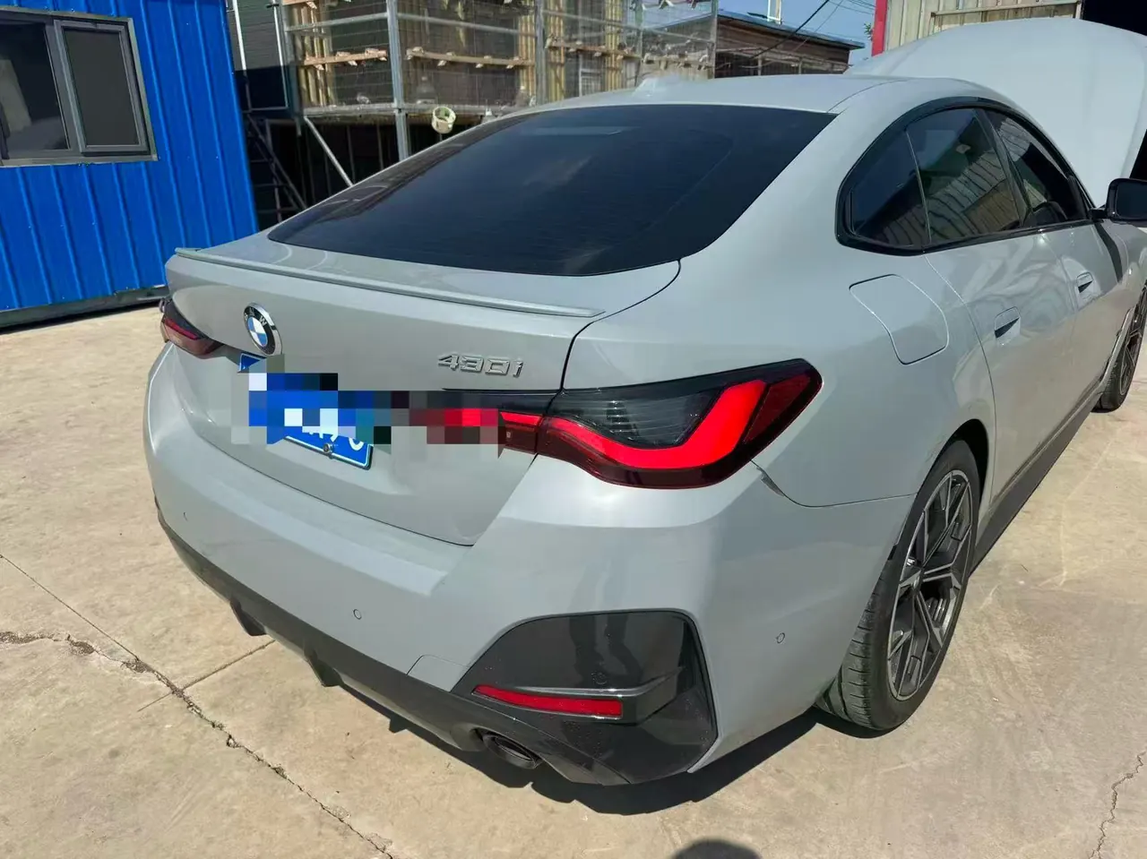 BMW 4 Series (Imported) 2022 430i Four-Door Coupe 2.0T M Sports Obsidian Night Suit Automatic Gear 2