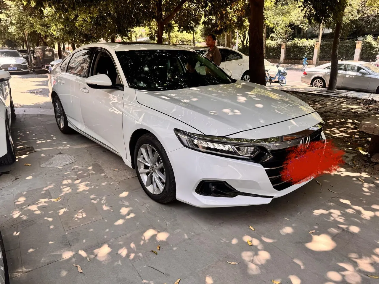 Honda 2022 10th Generation Accord 1.5T Stepless 260TURBO Magic Night Premium Edition Automatic Gear 3