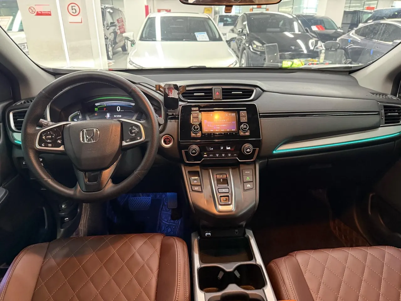 Honda 2021 CR-V hybrid 2.0 stepless two-wheel drive sharp and clean version automatic transmission 8