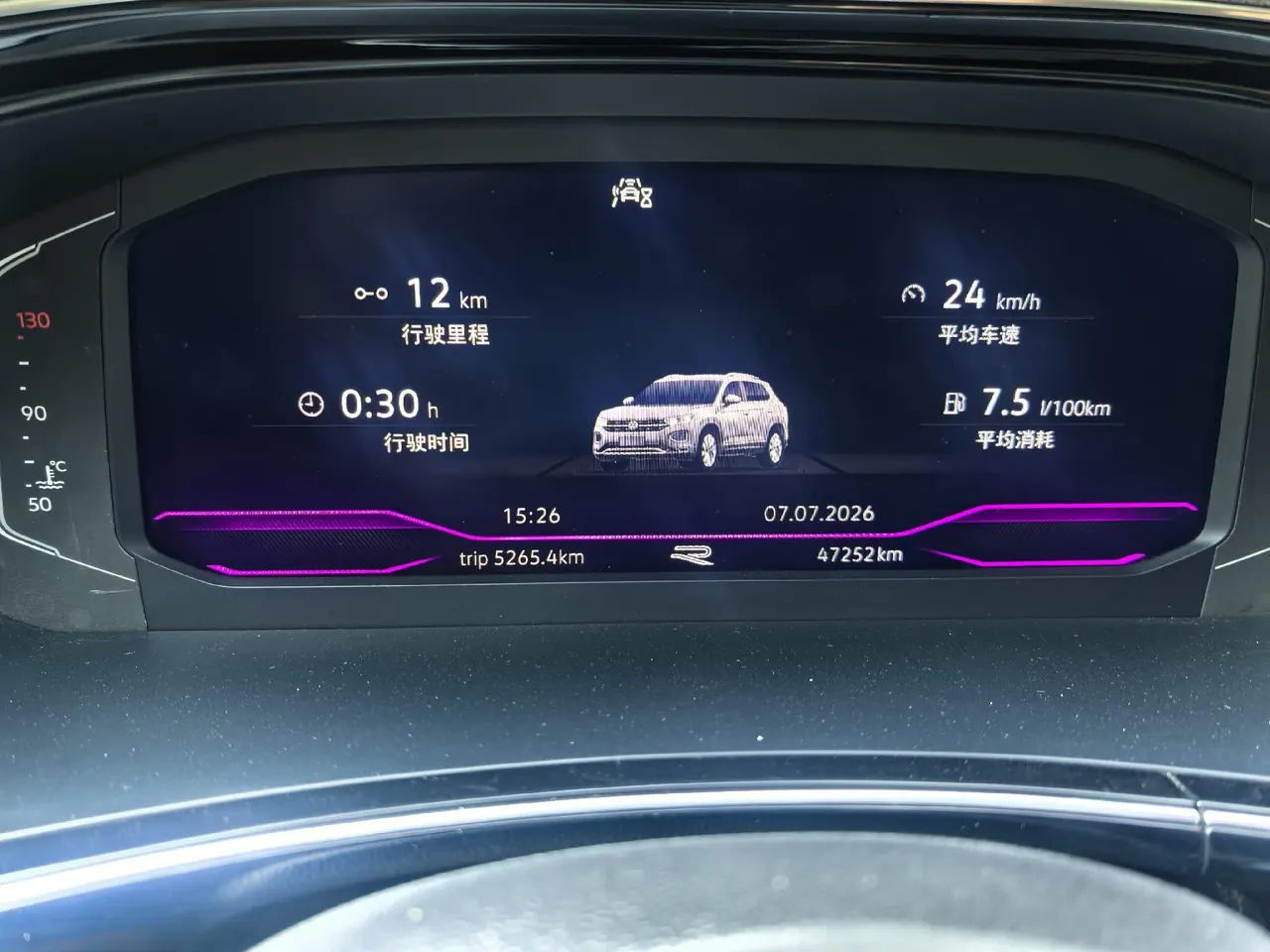 Volkswagen 2022 Tanyue 2.0TSI 330TSI Two-Drive Deluxe Smart Plus Automatic Gear 5