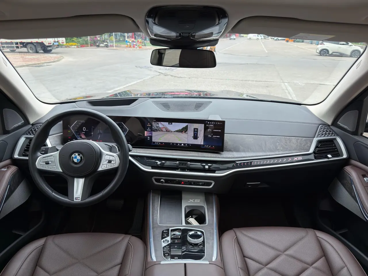 BMW 2023 X5 xDrive30Li 48V 2.0T exclusive m sports obsidian night suit automatic gear 10