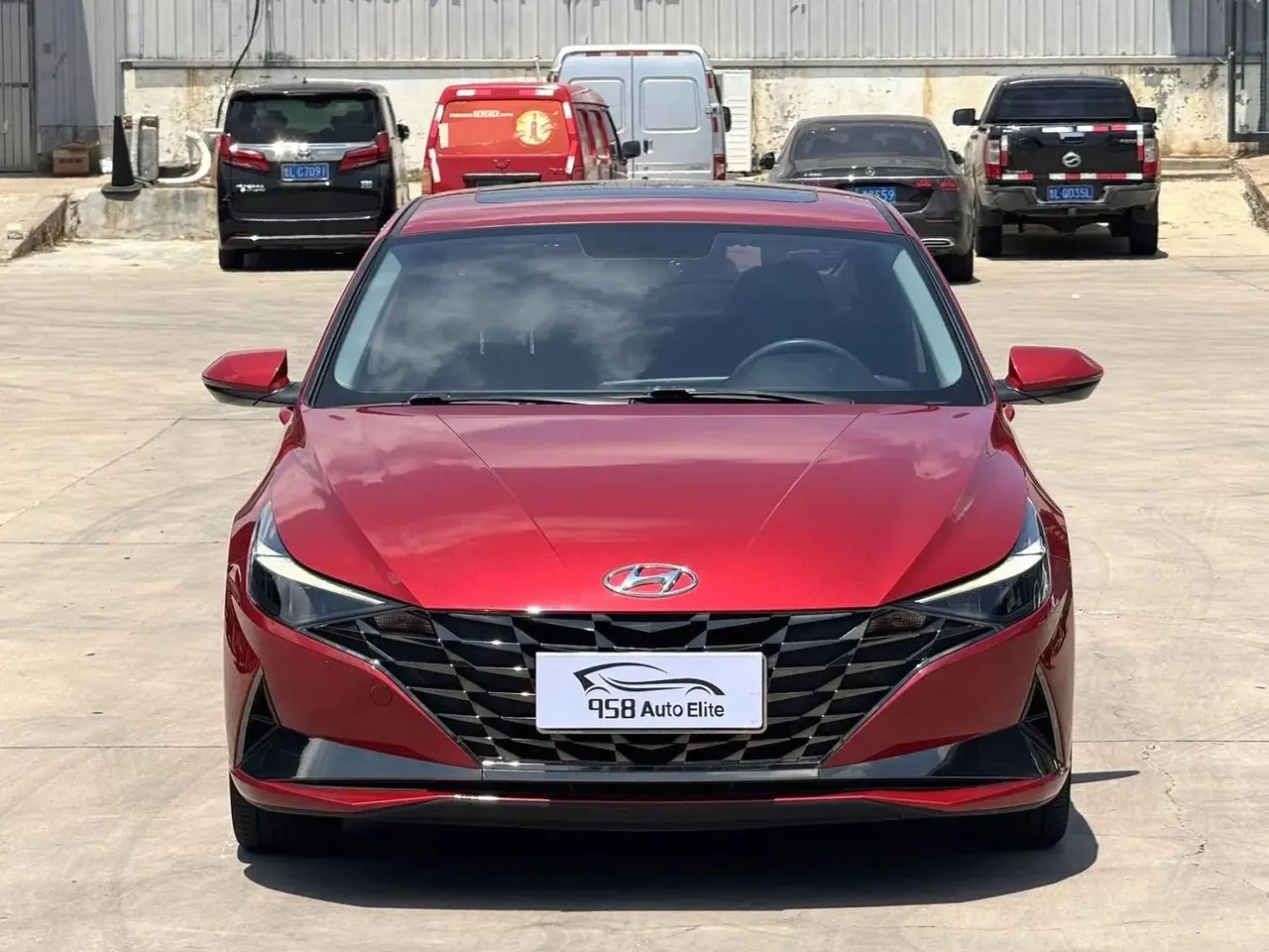 Hyundai 2022 Elantra-sedan 1.5 stepless GLX elite automatic gear 2