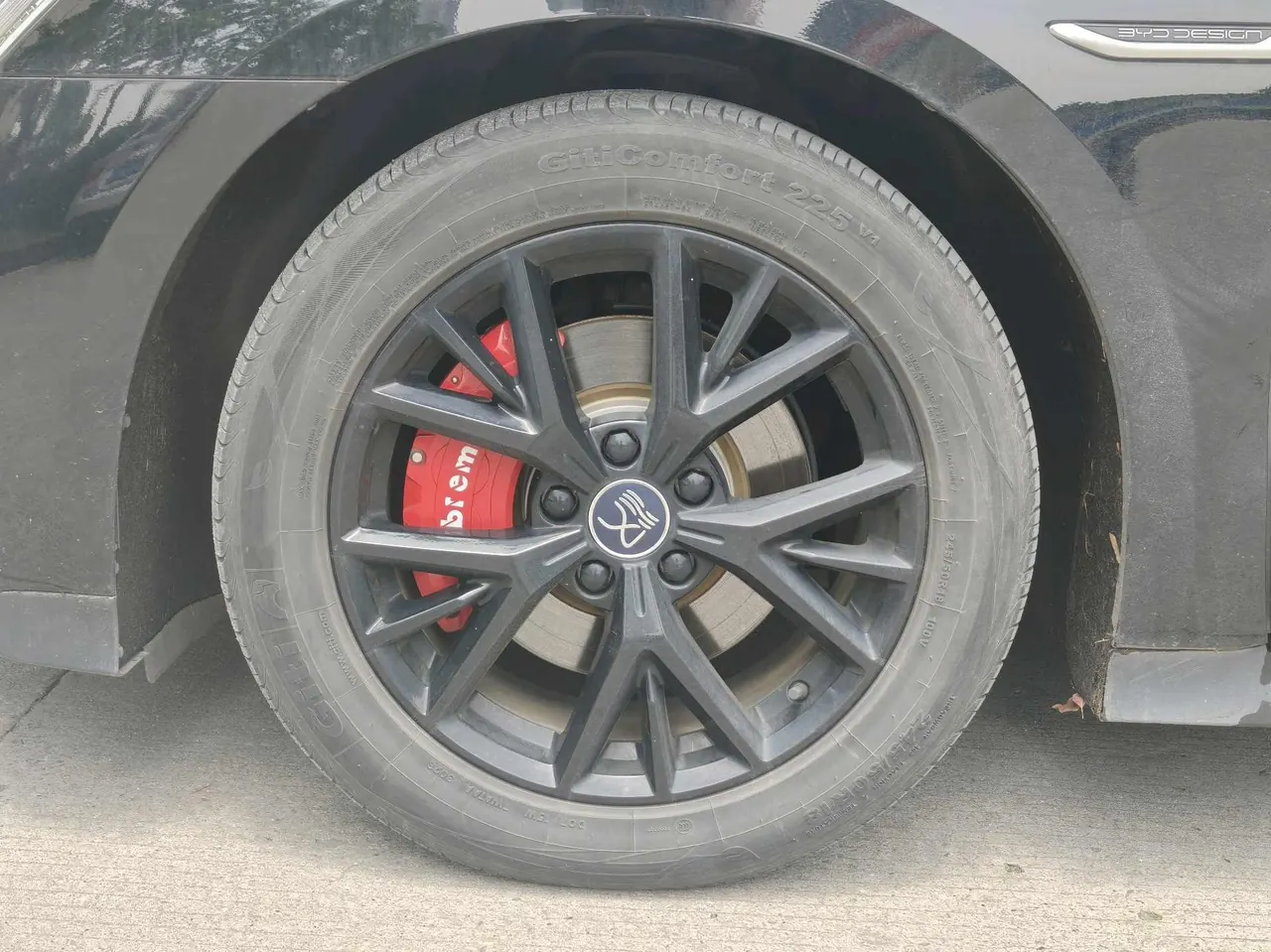 BYD 2023 Han DM-i 1.5T stepless champion version 121KM noble automatic gear 6