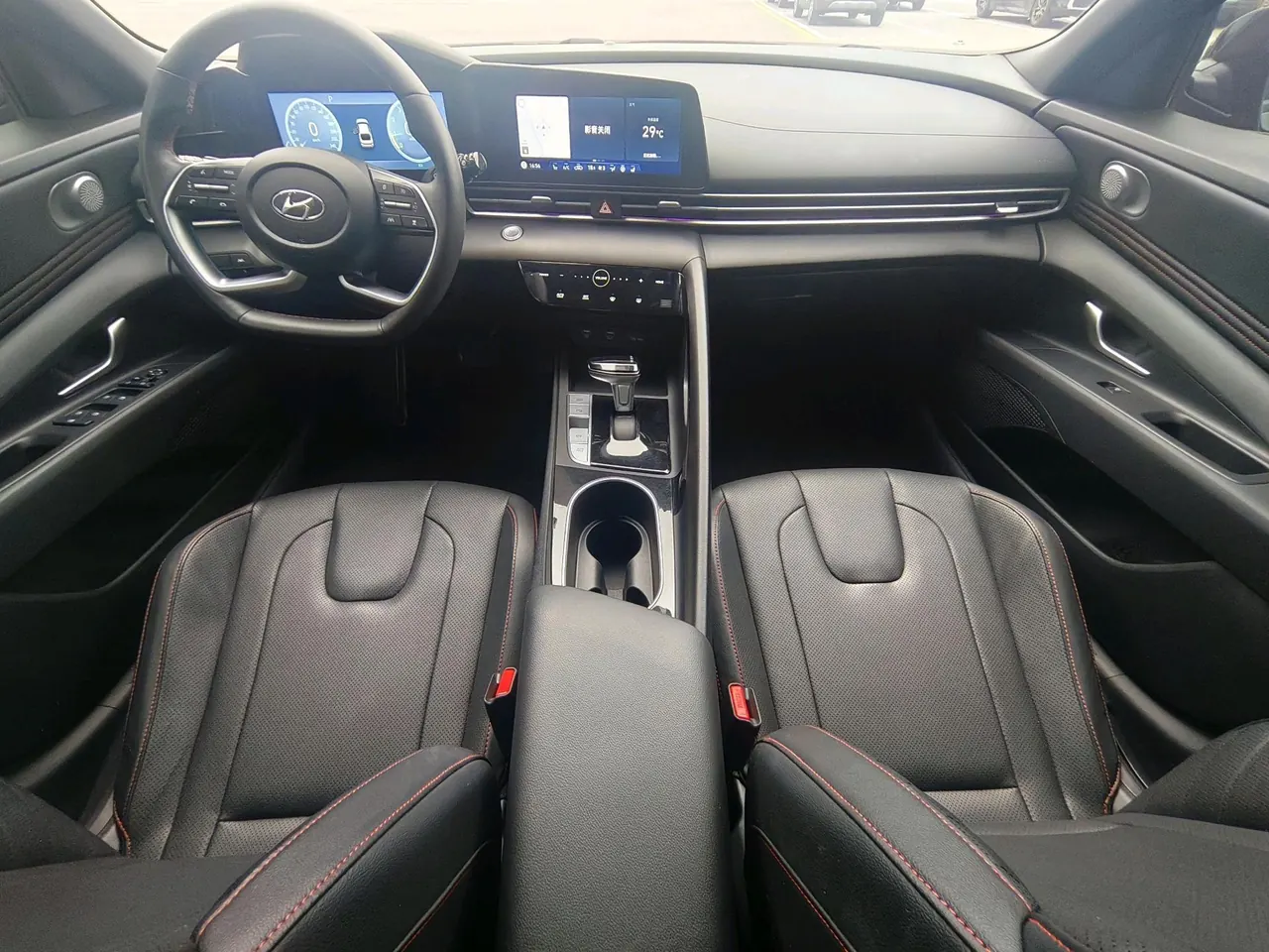Hyundai 2022 Elantra-Sanxiang 1.5 Stepless 20th Anniversary Automatic Gear 4