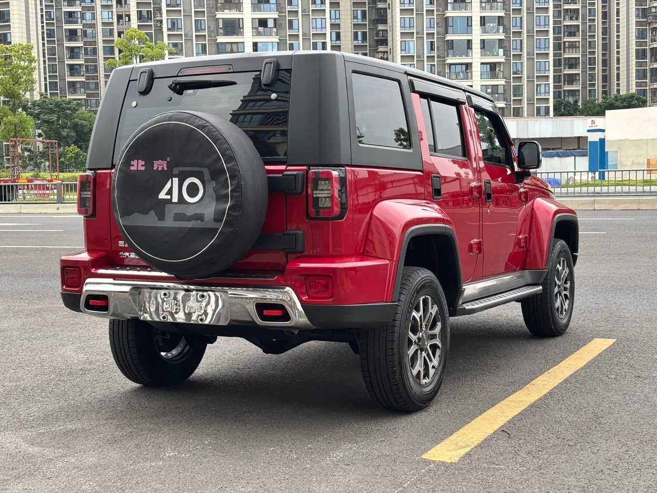 Beijing 2020 BJ40 2.0T 4WD City Hunter Edition Extreme Automatic Gear 4