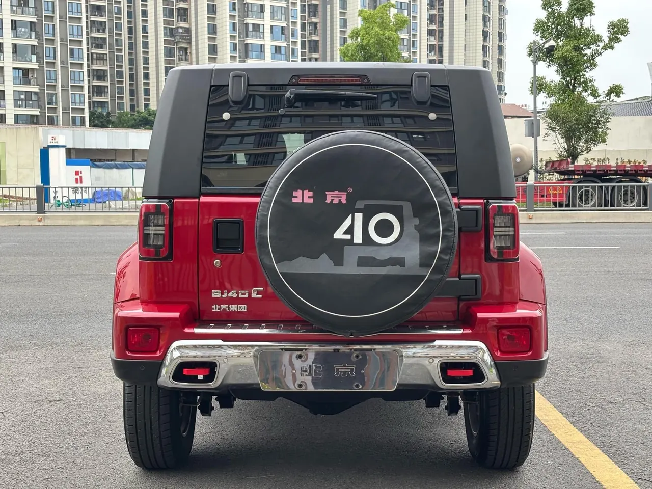 Beijing 2020 BJ40 2.0T 4WD City Hunter Edition Extreme Automatic Gear 5