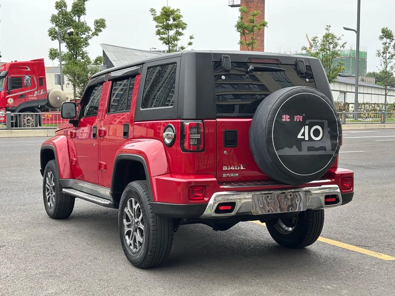 Beijing 2020 BJ40 2.0T 4WD City Hunter Edition Extreme Automatic Gear 6