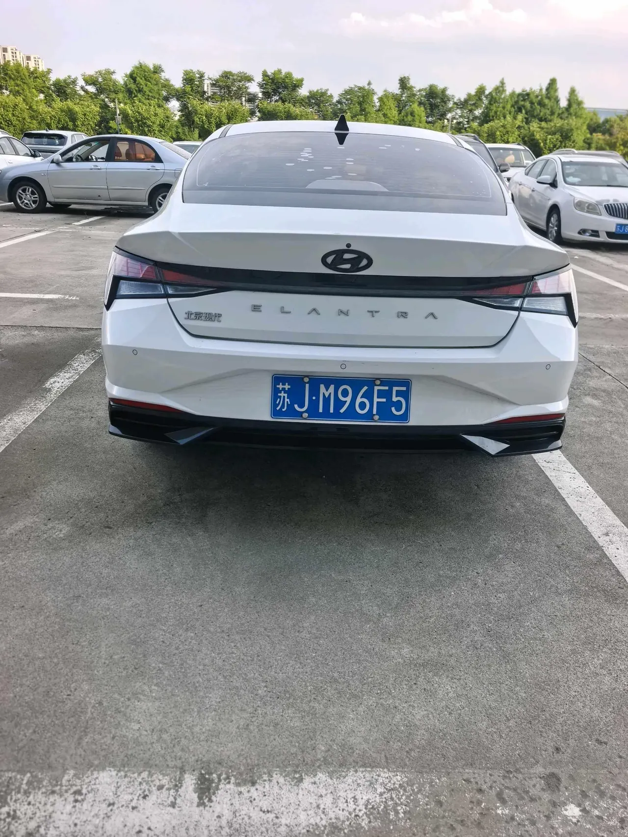 Hyundai 2023 Elantra-sedan 1.5 stepless GLX elite automatic gear 5