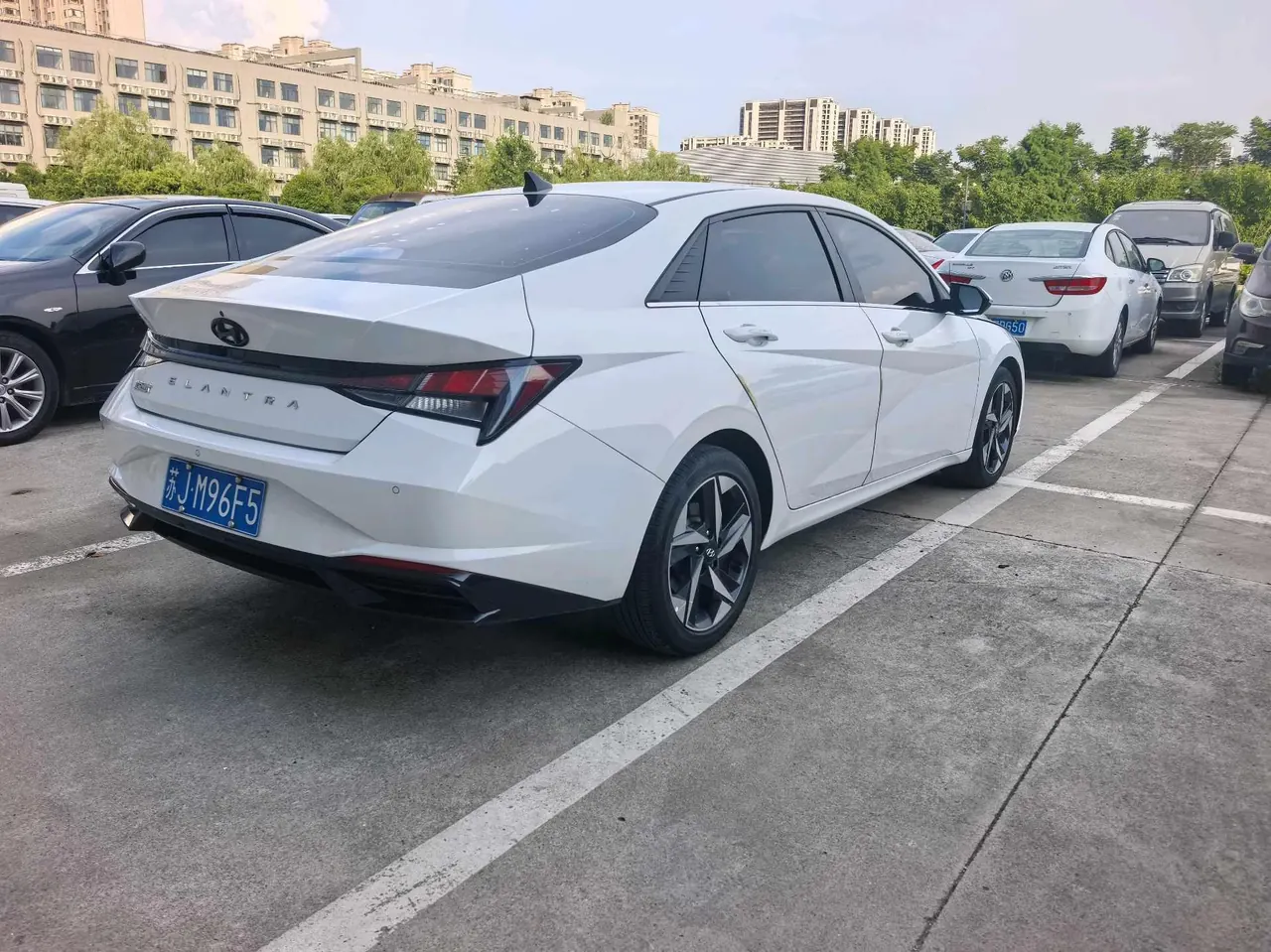 Hyundai 2023 Elantra-sedan 1.5 stepless GLX elite automatic gear 6