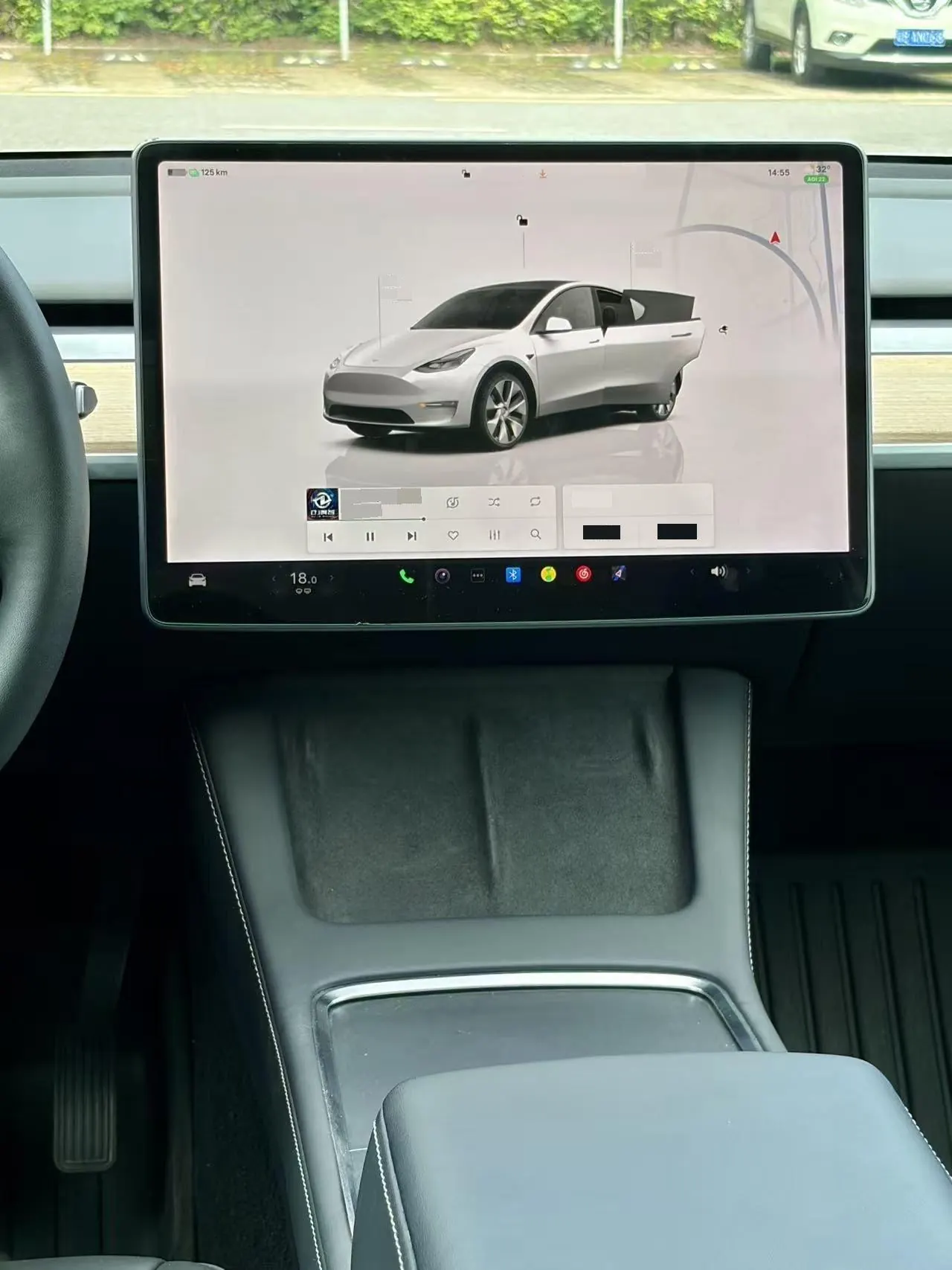 Tesla 2022 Model Y rear-wheel drive version automatic transmission 11