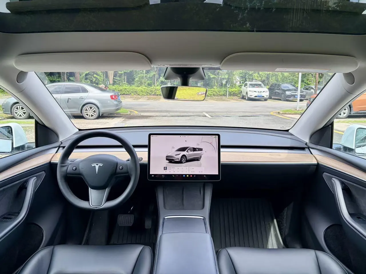 Tesla 2022 Model Y rear-wheel drive version automatic transmission 9