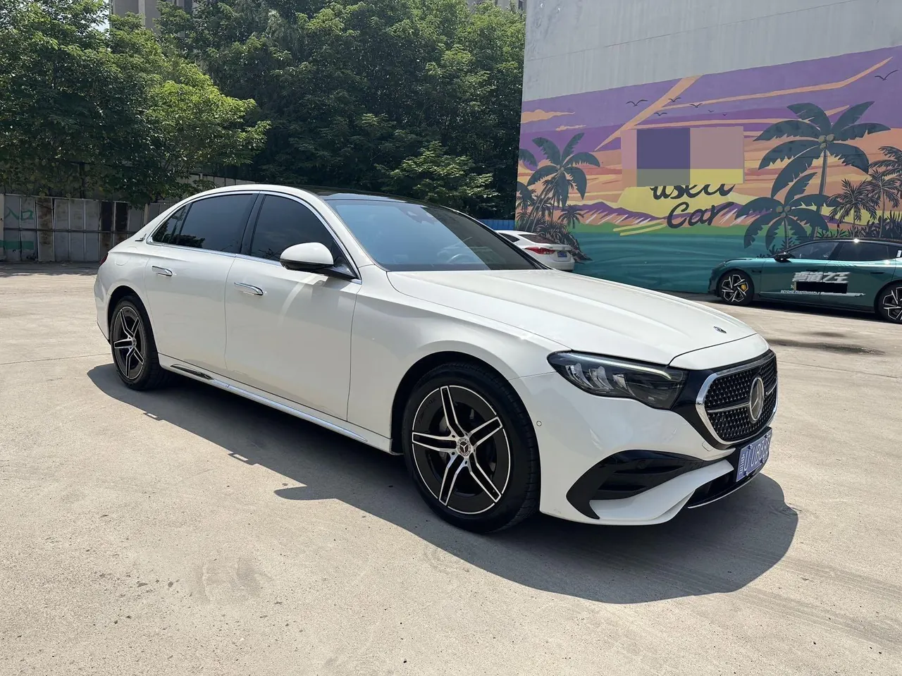 Mercedes Benz E Class 2024 E 300 L 48V 2.0T Luxury Sports Automatic 3